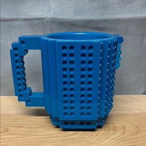 Build On Brick Mug LEGO Cup blue